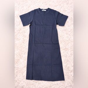 Six/Fifty Navy Blue T Shirt Dress Small NWT Minimalist Shift